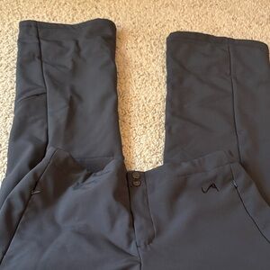 Dark Gray Ski Pants